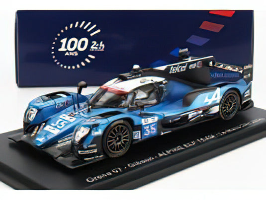 ORECA - 07 GIBSON GK428 4.2L V8 TEAM ALPINE ELF N 35 24h LE MANS 2023 O.CALDWELL - A.NEGRAO - M.ROJAS - BLUE WHITE BLACK/Spark 1/43ミニカー