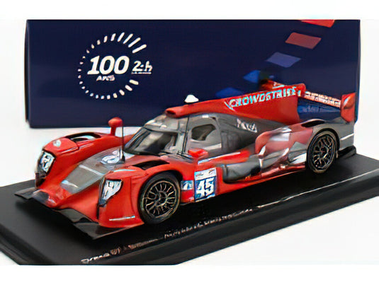 ORECA  07 GIBSON GK428 4.2L V8 TEAMALGARVE PRO RACING N 45 WINNER LMP2 PROAM CLASS 24h LE MANS 2023 J.ALLEN  C.BRAUN  G.KURTZ  ORANGE BLACK/スパーク 1/43ミニカー