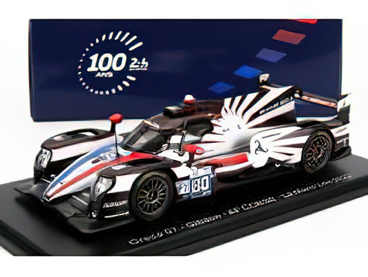 ORECA  07 GIBSON GK428 4.2L V8 TEAM AF CORSE N 80 24h LE MANS 2023 B.BARNICOAT  N.NATO  F.PERRODO  WHITE BLACK/スパーク 1/43ミニカー