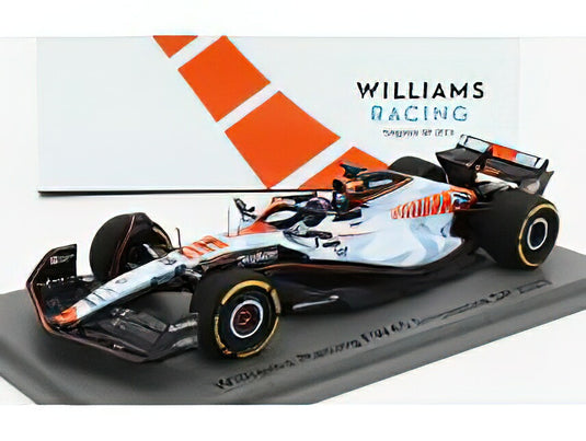 WILLIAMS  F1 FW45 TEAM WILLIAMS RACING GULF N 23 SINGAPORE GP 2023 ALEXANDER ALBON  LIGH BLUE/スパーク 1/43ミニカー