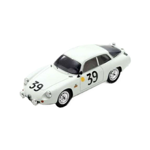1962 Alfa Romeo Giulietta Sport Zagato #39 G. Sala/M. de Luca di Lizzano レジンシリーズwhite/Spark 1/43ミニカー