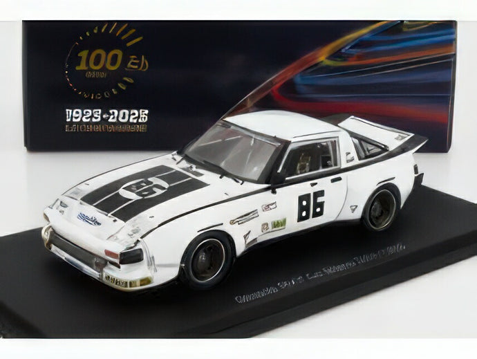 MAZDA - RX7 1146cc TEAM Z & W ENTERPRISES INC. N 86 24h LE MANS 1980 E.SOTO - P.HONEGGER - M.HUTCHINS - WHITE/Spark 1/43ミニカー