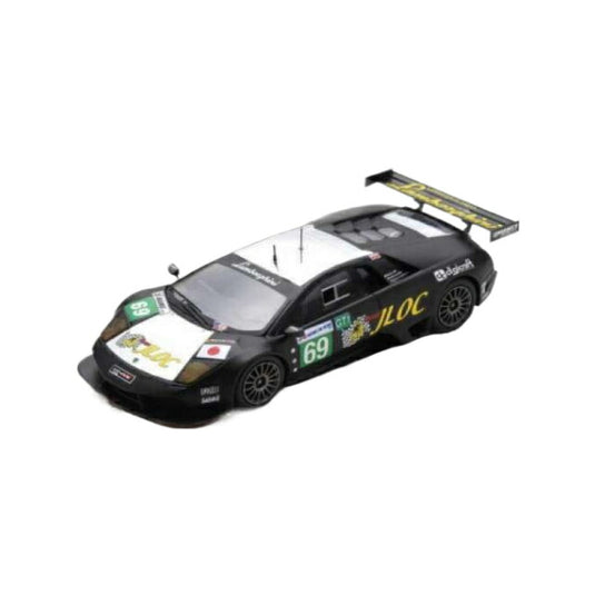 2010 Lamborghini Murci?lago R-SV LM No.69 A. Yogo/H. Iiri/K. Yamanishi JLOC 24H Le Mans レジンシリーズ black/white/Spark 1/43ミニカー