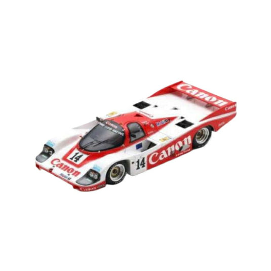 1985 Porsche 956 No.14 J. Palmer/J. Weaver/R. Lloyd 2nd 24H Le Mans レジンシリーズ white/red/Spark 1/43ミニカー