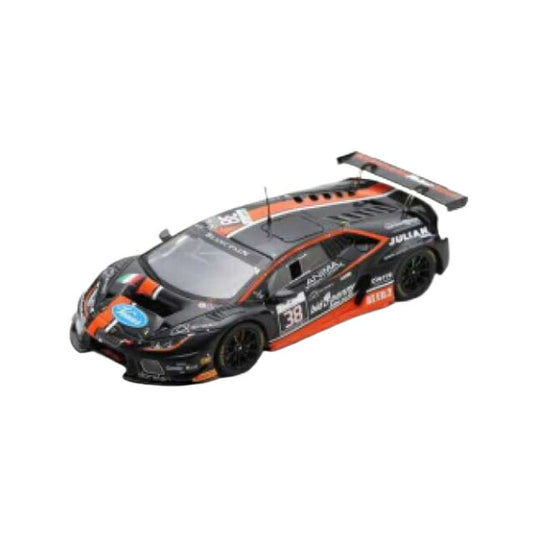 2016 Lamborghini Hurac?n GT3 No.38 M. Cerruti - L. Spinelli/C. Sbirazzuoli/G. Vannelet Antonelli Motorsport 24H Spa レジンシリーズ black/red/Spark 1/43ミニカー 300台限定