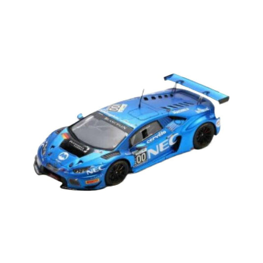 2016 Lamborghini Hurac?n GT3 No.100 L. Machiels/M. van Splunteren/J. Mul/G. Venturini Attempto Racing 24H Spa レジンシリーズ blue/black/Spark 1/43ミニカー 300台限定