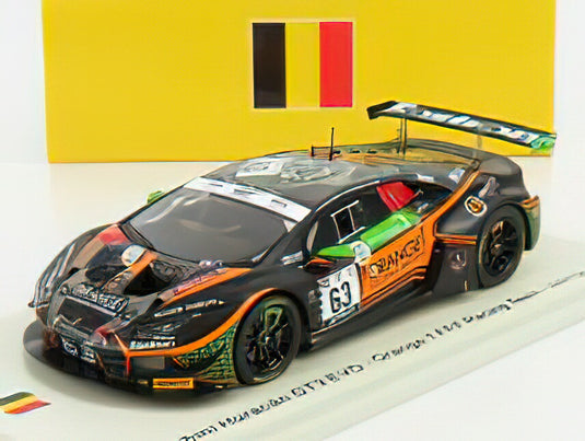 LAMBORGHINI  HURACAN EVO GT3 TEAM ORANGE1 FFF RACING N 63 24h SPA 2020 D.LIND  M.MAPELLI  A.CALDARELLI  BLACK/スパーク 1/43ミニカー