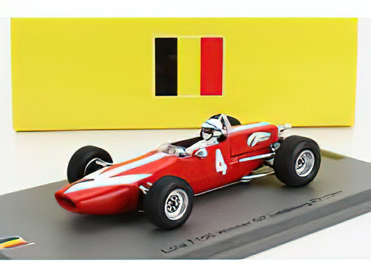 LOLA  F2 T100 N 4 WINNER LIMBOURG GP 1967 J.SURTEES  RED WHITE/スパーク 1/43ミニカー