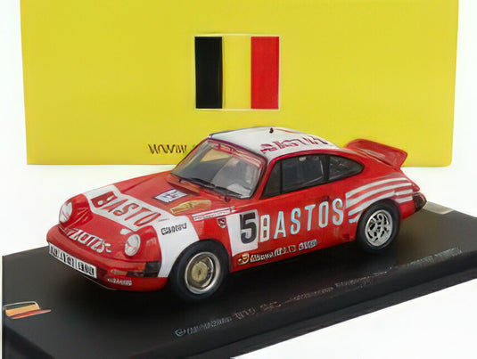 PORSCHE - 911 SC TEAM BASTOS N 5 WINNER RALLY CONDROZ 1983 P.SNIJERS - D.COLEBUNDERS - RED WHITE/Spark 1/43ミニカー 500台限定