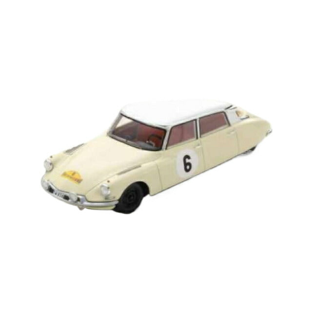 1963 Citro?n DS19 No.6 Lucien Bianchi/Pascal Ickx Vainqueur Rallye des Routes du Nord レジンシリーズ lightyellow/white/Spark 1/43ミニカー 300台限定
