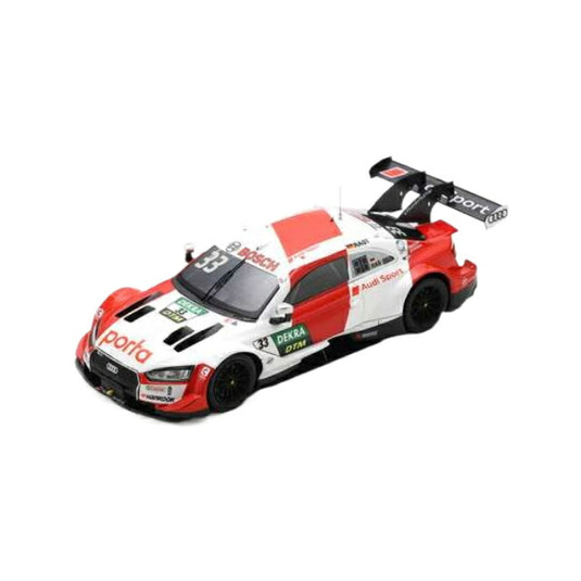 2020 Audi RS 5 DTM Champion No.33 Ren? Rast Audi Sport Team Rosberg レジンシリーズ white/red/Spark 1/43ミニカー 1200台限定
