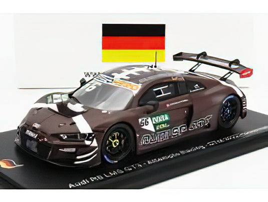 AUDI  R8 LMS GT3 5.2L V10 TEAM ATTEMPTO RACING N 66 DTM SEASON 2022 MARIUS ZUG  BROWN/スパーク 1/43ミニカー