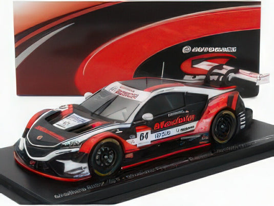 HONDA - NSX-GT TEAM MODULO NAKAJIMA RACING N 64 GT500 CLASS SUPER GT 2020 TAKUYA IZAWA - HIROKI OTSU - BLACK WHITE RED/Spark 1/43ミニカー