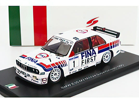 BMW 3 SERIES (E30) M3 TEAM BMW FINA N 1 SUPERTURISMO MONZA 1992 ROBERTO RAVAGLIA WHITE/Spark 1/43ミニカー 300台限定
