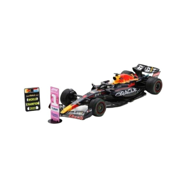 2022 Oracle Red Bull Racing Honda RB18 #1 Max Verstappen Winner Japanese GP World Champion レジンシリーズ blue/red/yellow/Spark 1/12ミニカー 1022台限定