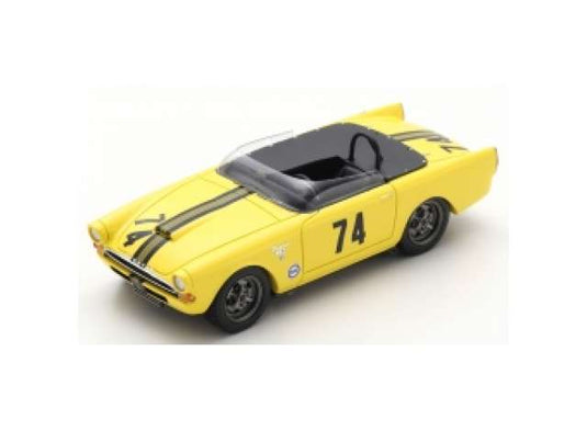 1964 Sunbeam Tiger No74 2nd Badger 200 Ken Miles レジンシリーズ yellow/Spark 1/43ミニカー 300台限定