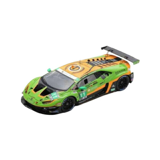 2020 Lamborghini Hurac?n GT3 EVO No.11 R. Heistand/S. Schothorst/F. Perera/A. Costa GRT Grasser Racing Team 24H Daytona レジンシリーズ green/orange/black/Spark 1/43ミニカー 300台限定