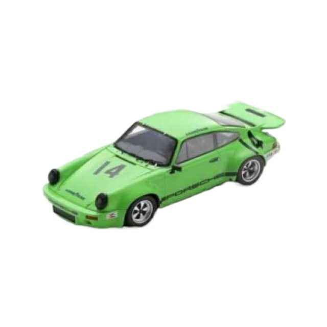 1973 Porsche RS 3.0 #14 Emerson Fittipaldi IROC Riverside レジンシリーズ green/Spark 1/43ミニカー 500台限定