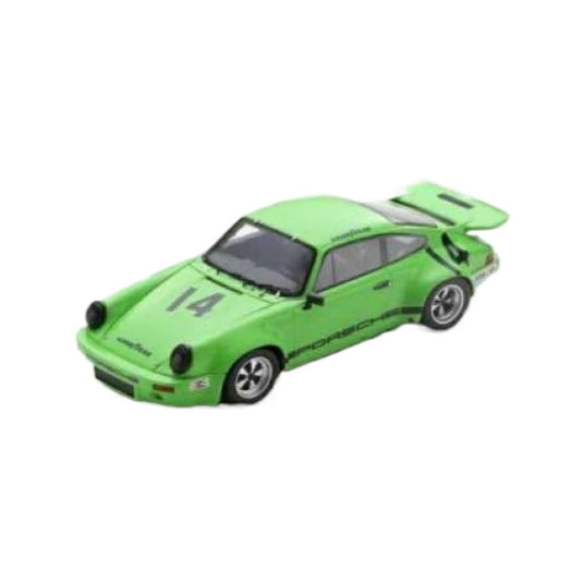 1973 Porsche RS 3.0 #14 Emerson Fittipaldi IROC Riverside レジンシリーズ green/Spark 1/43ミニカー 500台限定