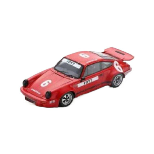 1974 Porsche RS 3.0 #6 Anthony Joseph Foyt 6th IROC Daytona レジンシリーズ red/Spark 1/43ミニカー 500台限定
