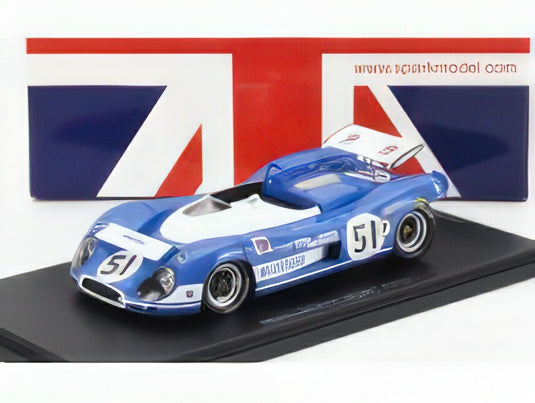 MATRA SIMCA - MS650 N 51 BOAC 1970 J.BRABHAM - J.P.BELTOISE - BLUE WHITE/Spark 1/43ミニカー 500台限定