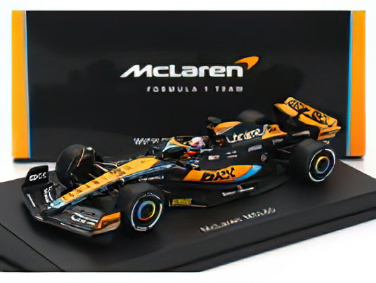 McLAREN - F1 MCL60 TEAM McLAREN N 81 SEASON 2023 OSCAR PIASTRI - ORANGE BLACK BLUE/Spark 1/64ミニカー