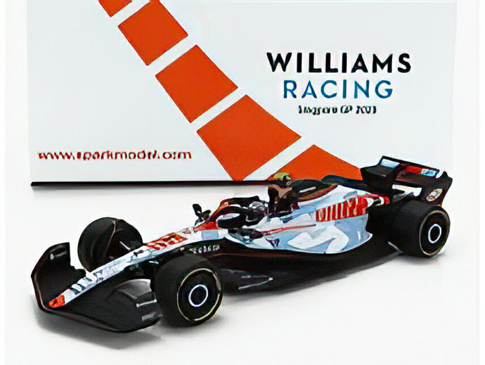 WILLIAMS F1 FW45 TEAM WILLIAMS RACING GULF N 2 SINGAPORE GP 2023 LOGAN SARGEANT LIGH BLUE/Spark 1/64ミニカー