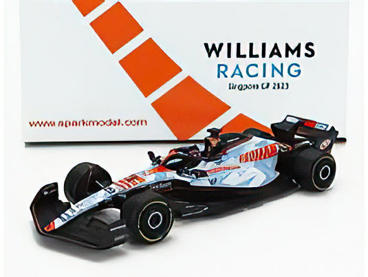 WILLIAMS F1 FW45 TEAM WILLIAMS RACING GULF N 23 SINGAPORE GP 2023 ALEXANDER ALBON LIGH BLUE/Spark 1/64ミニカー