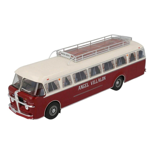 【予約】 Pegasoペガソ Z-404 バス Maceda-Orense Angel Villalon 1957 レッド/クリーム SALVAT CAMIONES / EDICOLA 1/43 ミニカー トラック模型