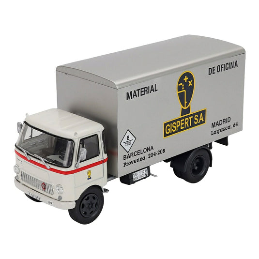 SAVAサバ S-551 トラック GISPERT S.A. 1968 ホワイト シルバー / EDICOLA 1/43 ミニカー トラック模型