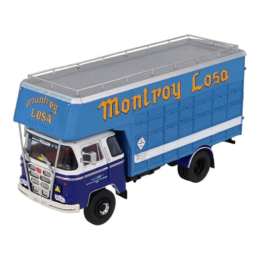 【予約】 NAZAR SUPER 7 TM トラック MONTROY LOSA 1960 2トーンブルー SALVAT CAMIONES Y AUTOBUSES / EDICOLA 1/43 ミニカー トラック模型