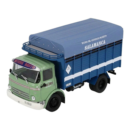 【予約】 Barreirosバレイロス SAETA 65 トラック Hijos de Antonio Martin サラマンカ 1973 グリーン/ブルー / EDICOLA 1/43 ミニカー トラック模型