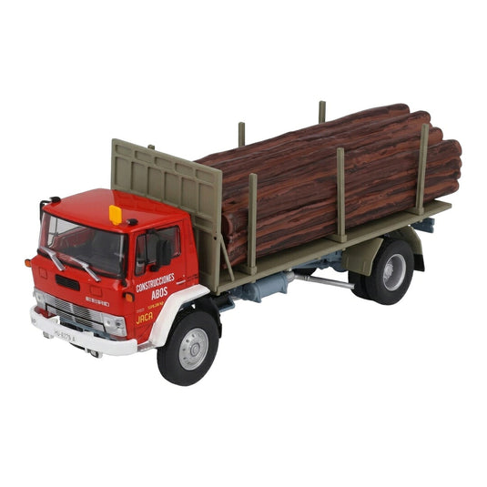 【予約】 Ebroエブロ P-137 トラック Construcciones Abos 1973 レッド / EDICOLA 1/43 ミニカー トラック模型