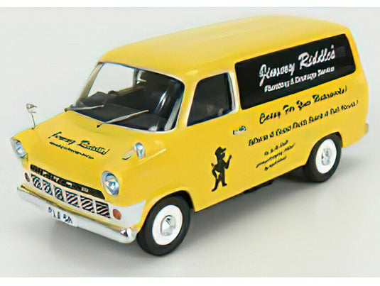 FORD ENGLAND TRANSIT MKI VAN JIMMY RIDDLES 1970 YELLOW/CORGI 1/43ミニカー
