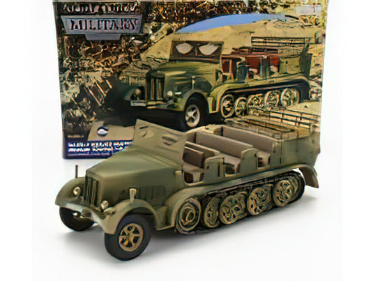 TANK HALF TRUCK KRAUSS-MAFFEI CINGOLATO 1942 MILITARY CAMOUFLAGE/CORGI 1/50ミニカー