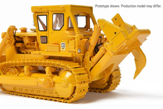 Cat D8K dozer S-blade with single shank ripper ブルドーザ / CCM 1/48 建設機械模型 工事車両