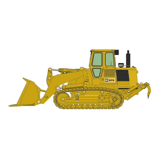 CAT キャタピラー 973 トラックローダー 重機 / CCM 1/48 ミニカー 建設機械模型 工事車両