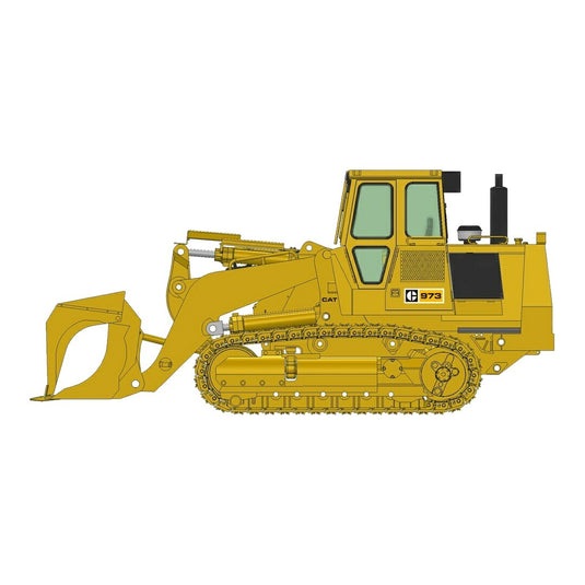 CAT キャタピラー 973 トラックローダー Demolition package 重機 / CCM 1/48 ミニカー 建設機械模型 工事車両