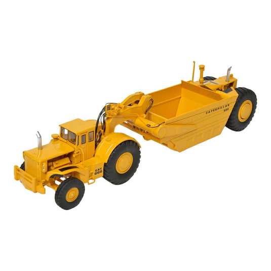 CAT キャタピラー 666 スクレーパー 重機 / CCM 1/48 ミニカー 建設機械模型 工事車両
