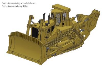 Cat D11N Dozer with SU-Blade & Impact Ripper ブルドーザ / CCM 1/48 建設機械模型 工事車両