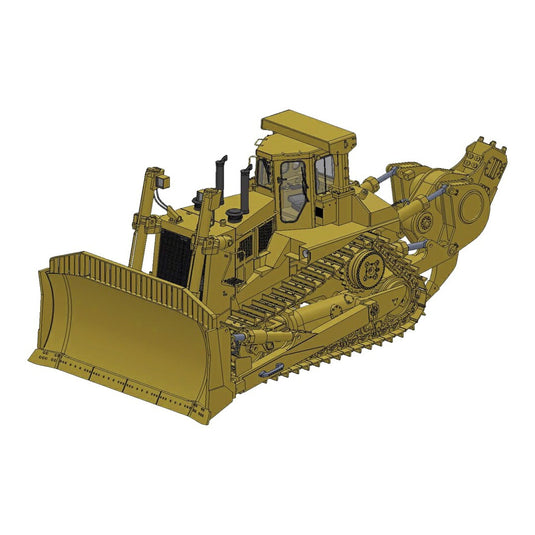 CAT キャタピラー D11N ブルドーザー SUブレード インパクトリッパー 重機 / CCM 1/48 ミニカー 建設機械模型 工事車両