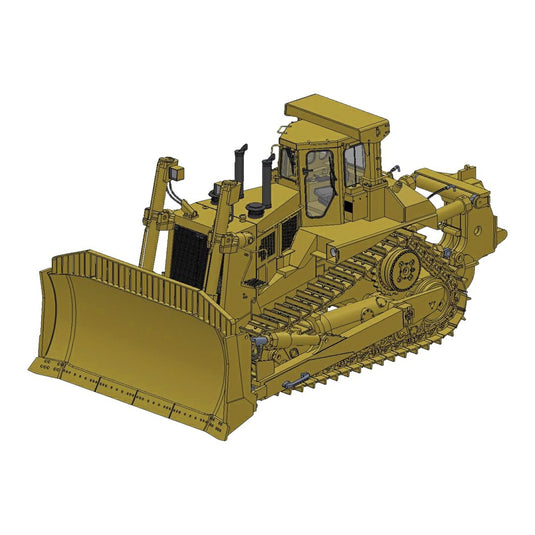 CAT キャタピラー D11N ブルドーザー SUブレード リッパー 重機 / CCM 1/48 ミニカー 建設機械模型 工事車両