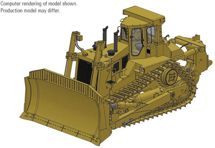 Cat D11N Dozer with SU-Blade & Single-Shank Ripper ブルドーザ / CCM 1/48 建設機械模型 工事車両