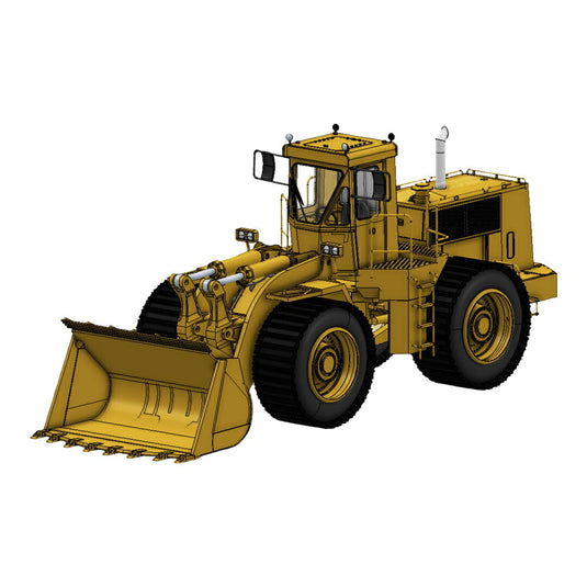 CAT キャタピラー 988B ホイールローダー Beadless Tires 重機 / CCM 1/48 ミニカー 建設機械模型 工事車両