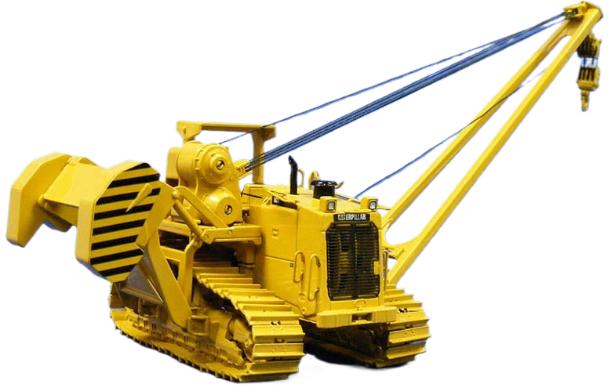 ギャラリービューアに画像をロードする, Cat 587T pipelayer 1000台限定 ROPS / CCM 1/48 建設機械模型 工事車両
