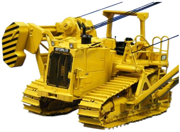 ギャラリービューアに画像をロードする, Cat 587T pipelayer 1000台限定 ROPS / CCM 1/48 建設機械模型 工事車両
