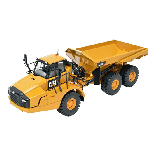 CAT キャタピラー 735B アーティキュレートダンプトラック 重機 / CCM 1/48 ミニカー 建設機械模型 工事車両