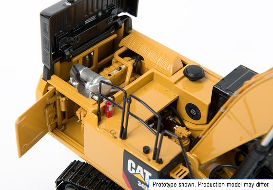 ギャラリービューアに画像をロードする, Cat 349E L HD track excavator-Quick Coupler ショベル / CCM 1/48 建設機械模型 工事車両
