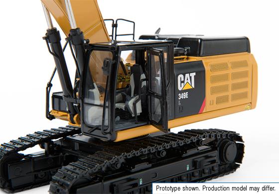 ギャラリービューアに画像をロードする, Cat 349E L HD track excavator-Quick Coupler ショベル / CCM 1/48 建設機械模型 工事車両
