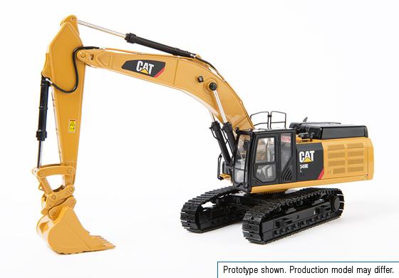 Cat 349E L HD track excavator-Quick Coupler ショベル / CCM 1/48 建設機械模型 工事車両